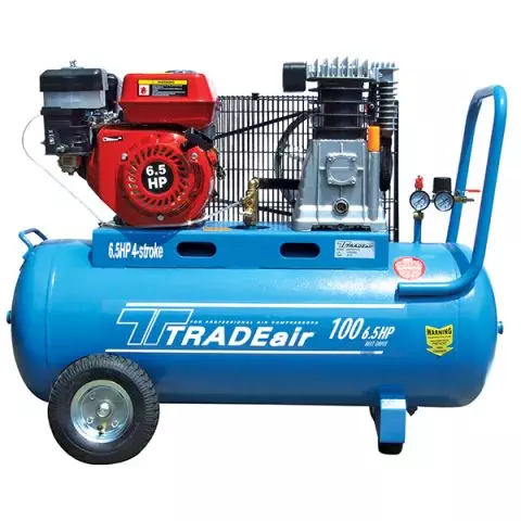 Tradeair Petrol 100LT 6.5HP Compressor
