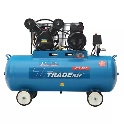 Tradeair 3HP-150V Belt Drive Compressor