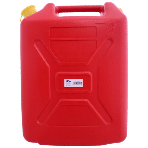 Red Jerry Can 20 Litres (Fuel) Incl. Reversible Pouring Spout