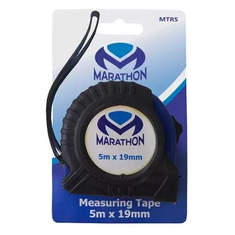 Rubberized Measure Tape 5m x 19mm