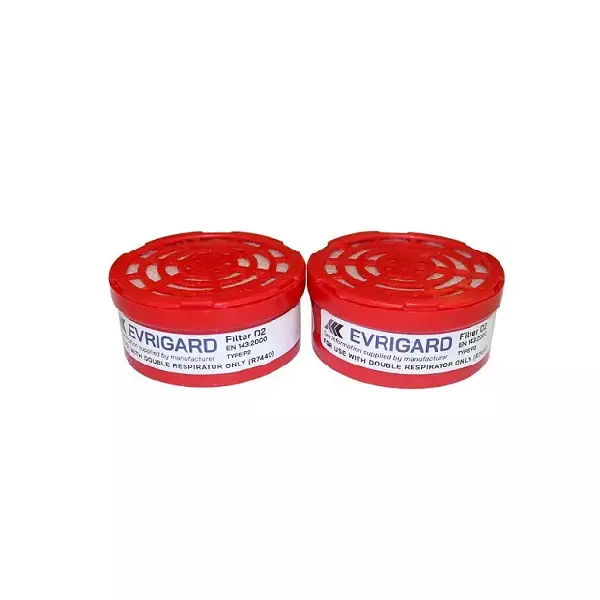 RESPIRATOR COM SPARE FILTER DUST D2 PER2