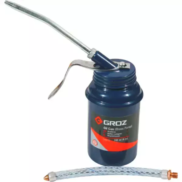 GROZ OILCAN 180ML P/GRIP FLEX M15/RBF