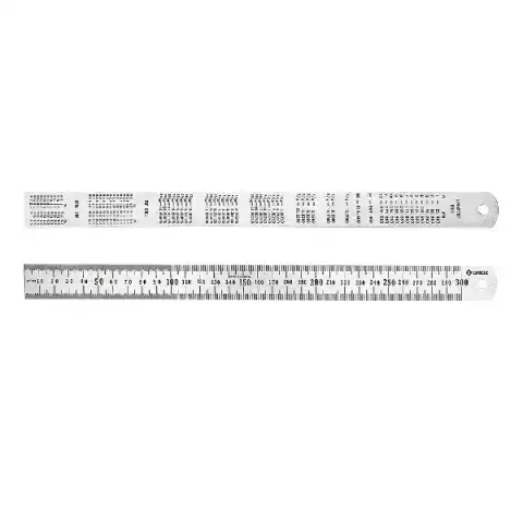 GROZ RULER STAINLESS STEEL  150MM SR150