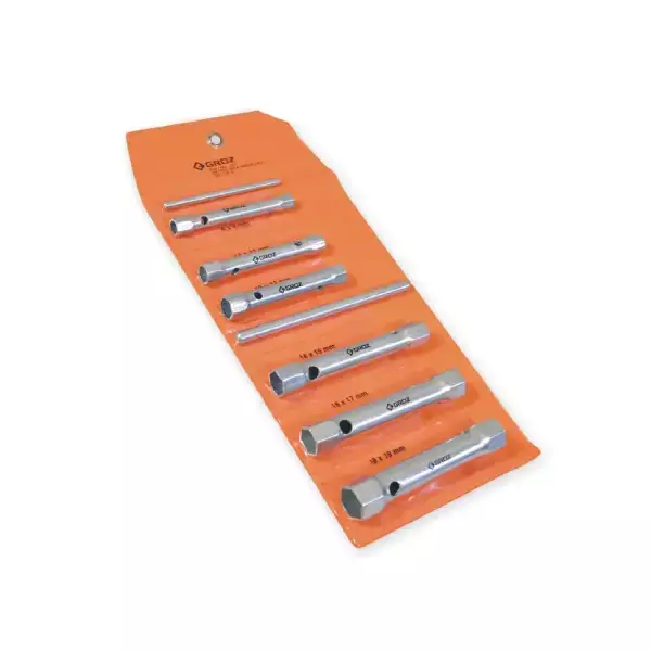 GROZ SPANNER TUBE SET 8 TO 19MM BW6MST