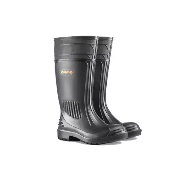 WAYNE GUMBOOT GRIPPER STC BLK SIZE 5