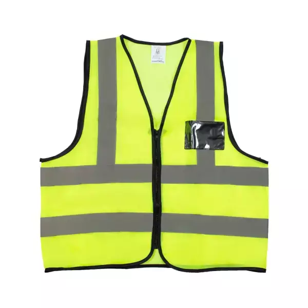 REBEL Value Lime Reflective Vest - Small