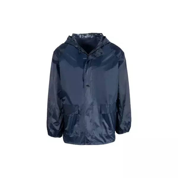 REBEL AquaSkin Rubberised Navy Rainsuit - X-Large