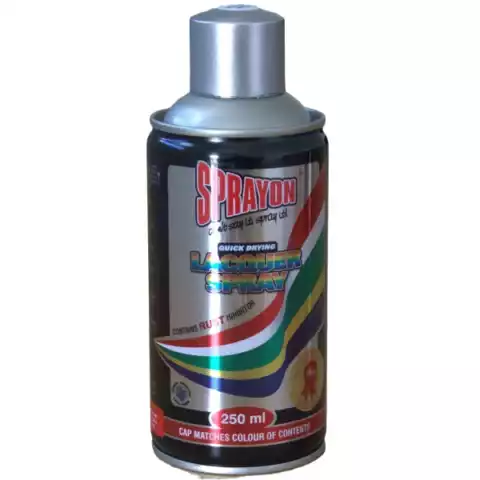 SPRAYON PAINT  SILVER FINE 250ML