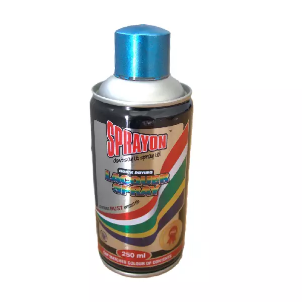 SPRAYON PAINT  BLUE METALLIC 250ML