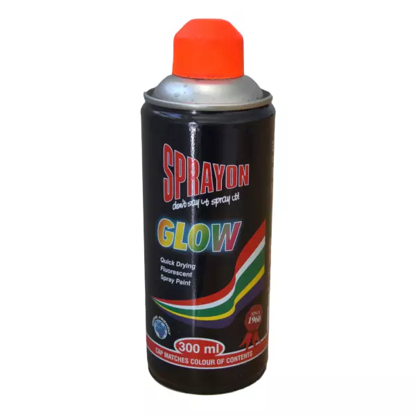 SPRAYON PAINT  ORANGE GLOW 300ML