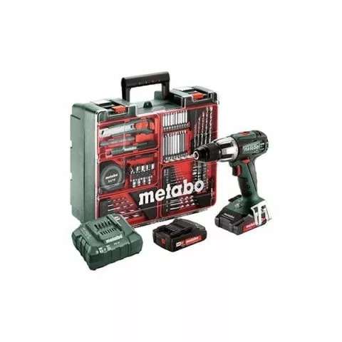 Metabo Cordless hammer drill set 18V
