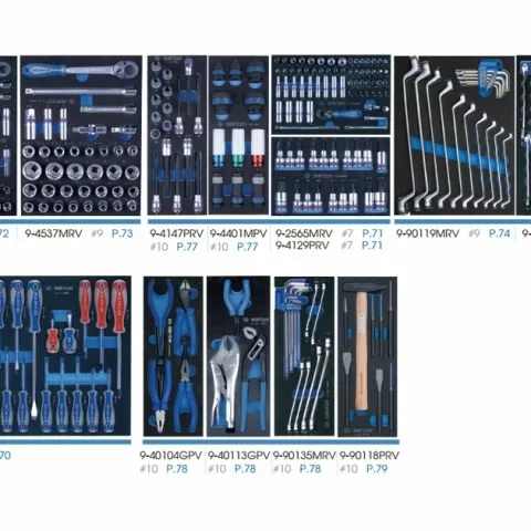 King Tony Mechanics Tool Trolley 286pcs - Image 2